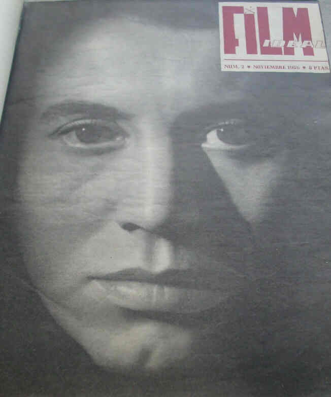 FILM IDEAL magazine side cover Issue 2 November 1956
