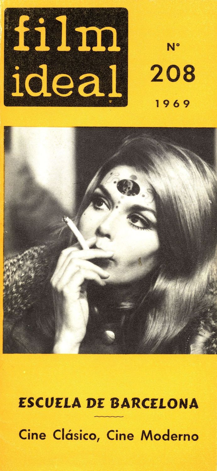 FILM IDEAL magazine side cover Issue 208 April 1969