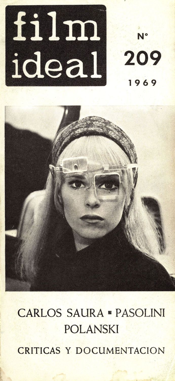 FILM IDEAL magazine side cover Issue 209 May 1969