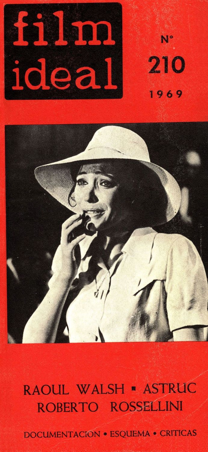 FILM IDEAL magazine side cover Issue 210 June 1969