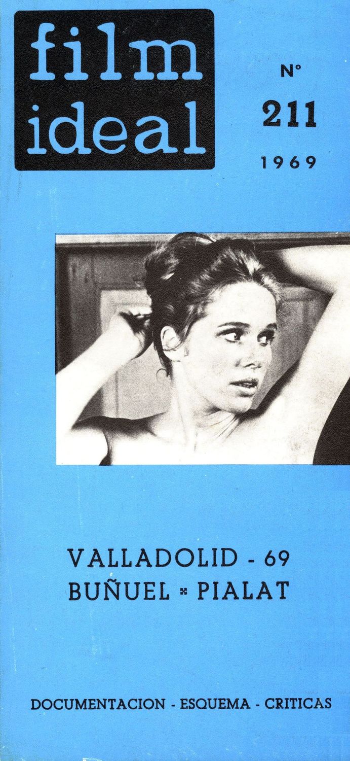FILM IDEAL magazine side cover Issue 211 July 1969