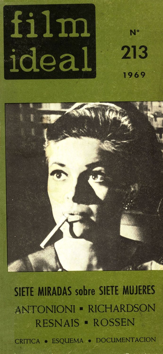 FILM IDEAL magazine side cover Issue 213 September 1969