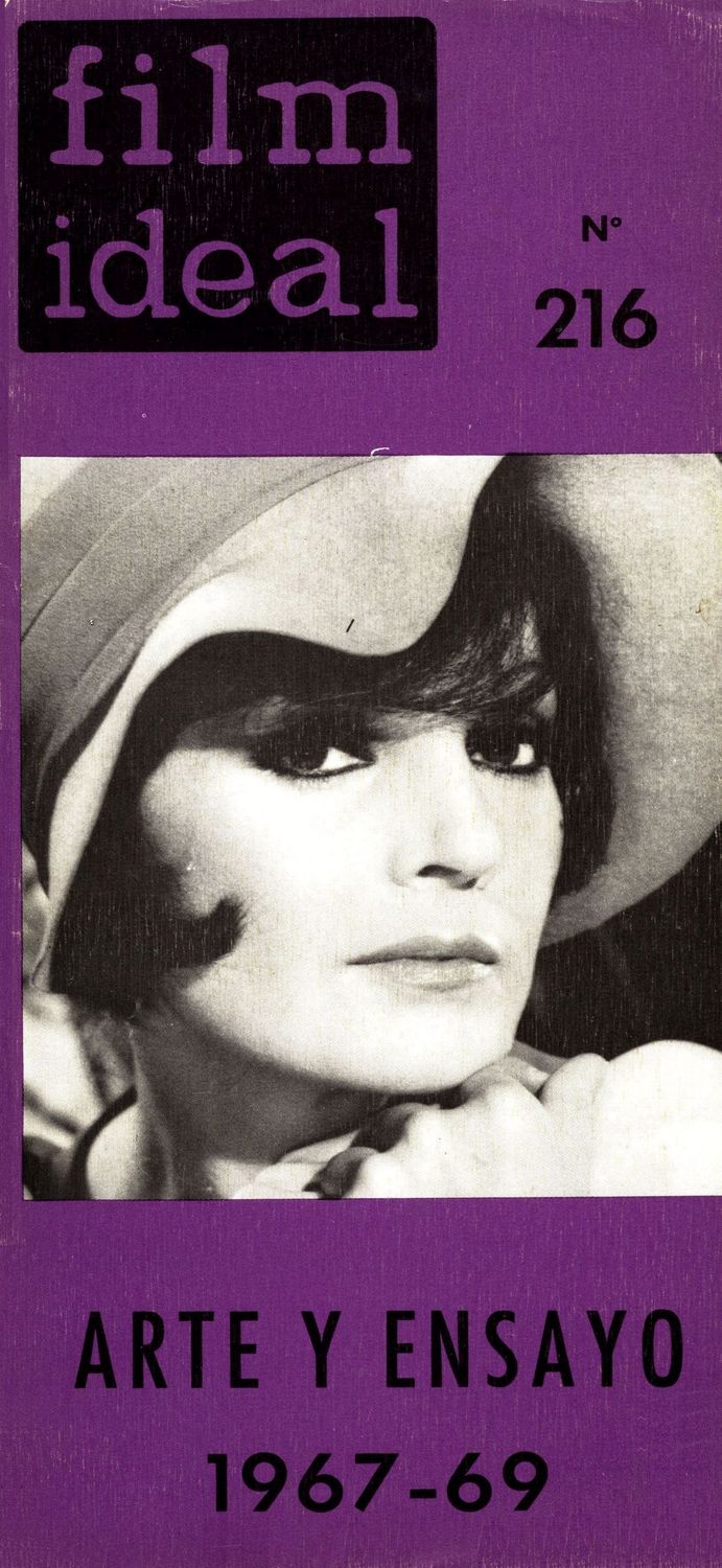 FILM IDEAL magazine side cover Issue 216 December 1969