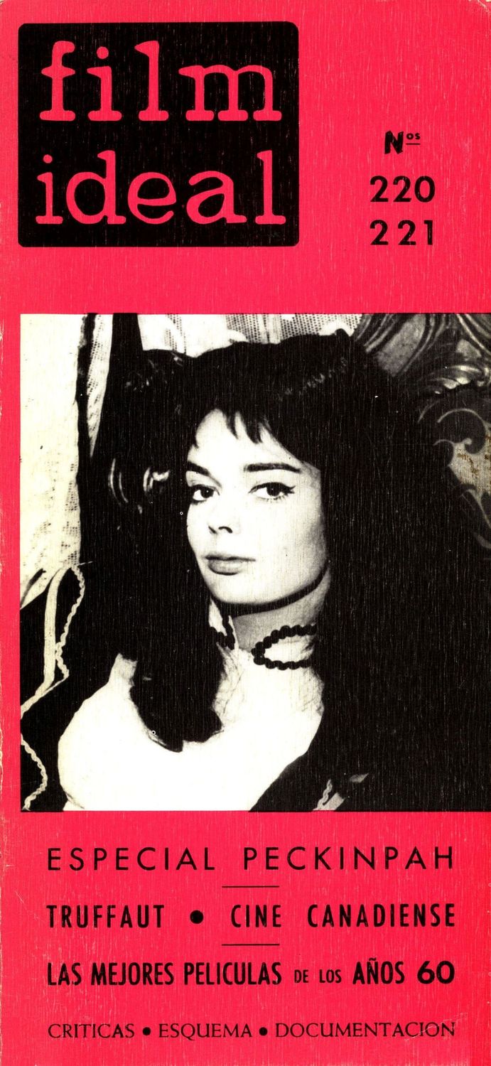 FILM IDEAL magazine side cover Issue 220/221 February 1970