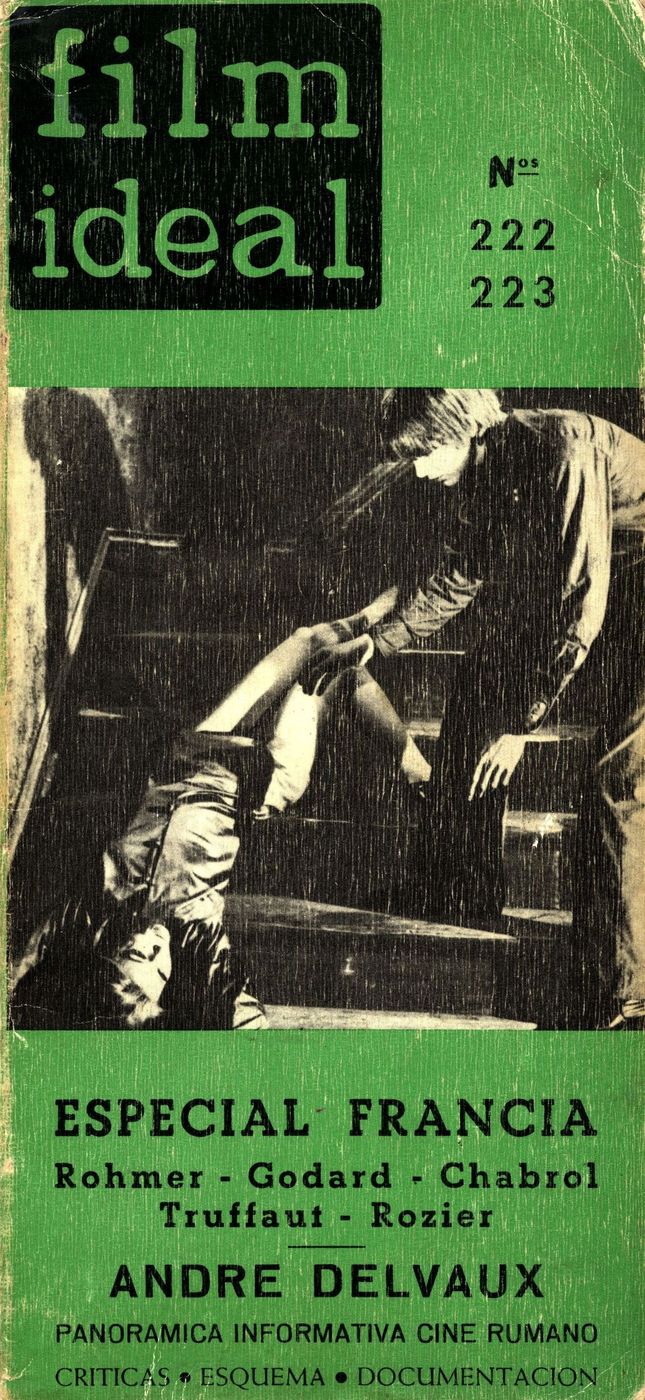 FILM IDEAL magazine side cover Issue 222/223 March 1970