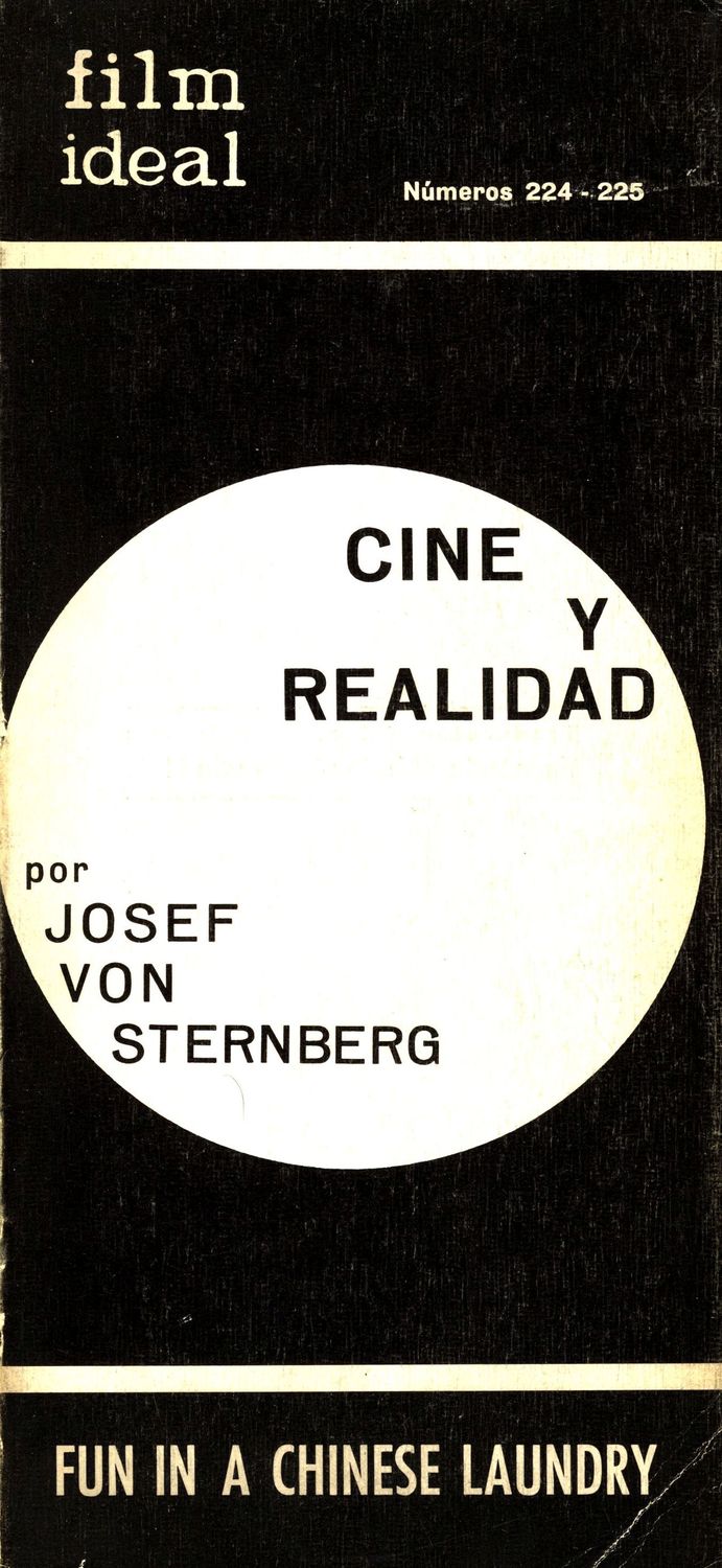 FILM IDEAL magazine side cover Issue 224/225 May 1970