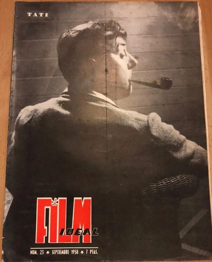 FILM IDEAL magazine side cover Issue 23 September 1958