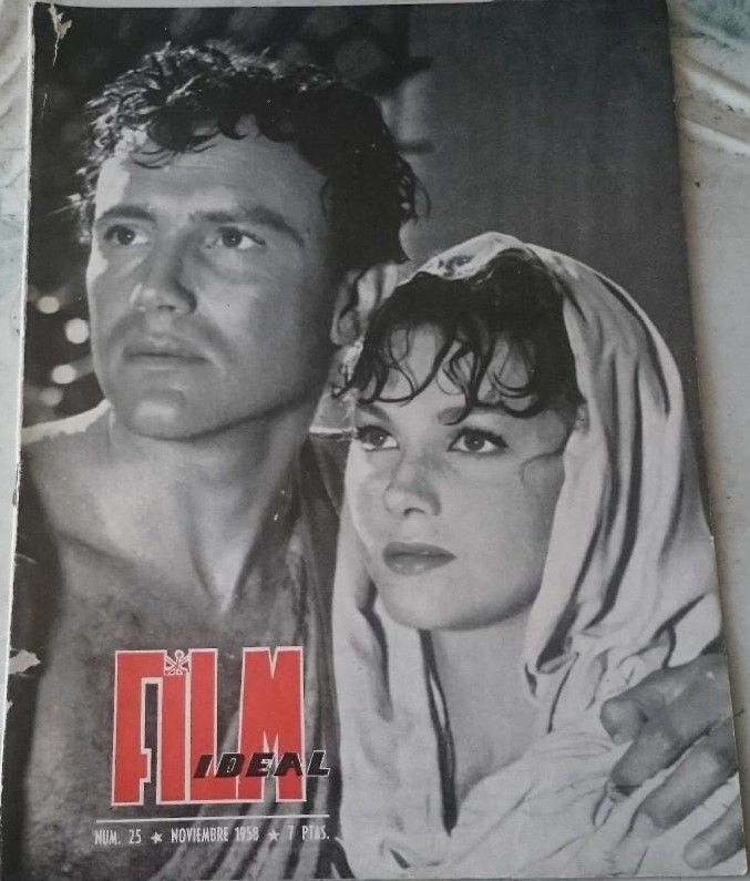 FILM IDEAL magazine side cover Issue 25 November 1958