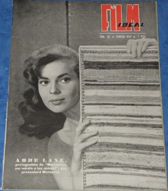 FILM IDEAL magazine side cover Issue 28 February 1959