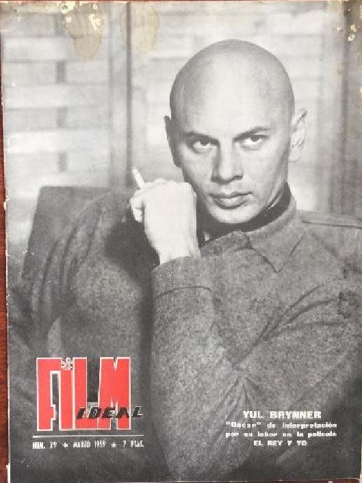 FILM IDEAL magazine side cover Issue 29 March 1959