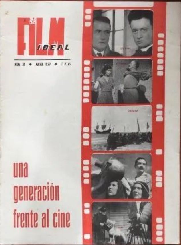 FILM IDEAL magazine side cover Issue 31 May 1959