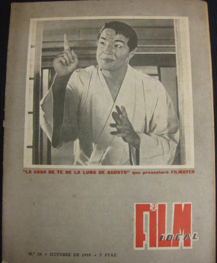 FILM IDEAL magazine side cover Issue 36 October 1959