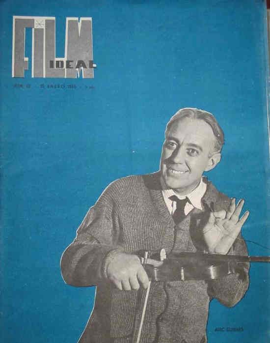 FILM IDEAL magazine side cover Issue 40 15 January 1960