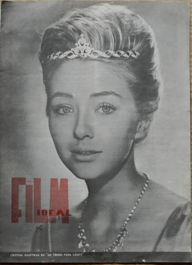 FILM IDEAL magazine side cover Issue 41 1 February 1960