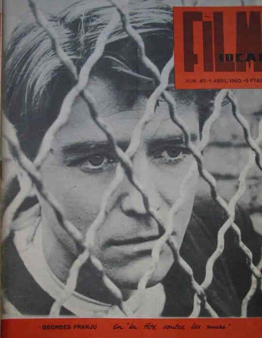 FILM IDEAL magazine side cover Issue 45 1 April 1960
