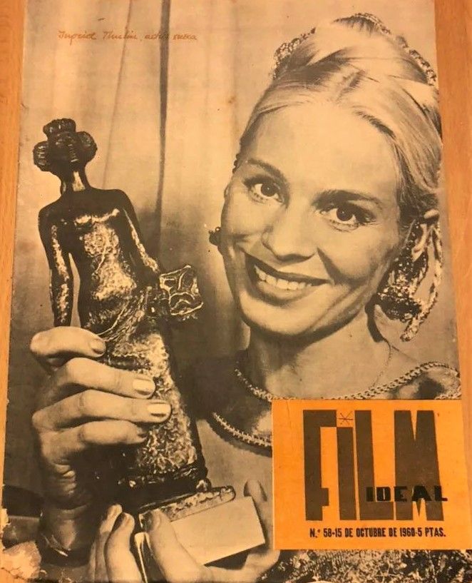 FILM IDEAL magazine side cover Issue 58 15 October 1960