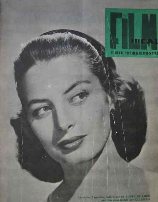 FILM IDEAL magazine side cover Issue 59 1 November 1960