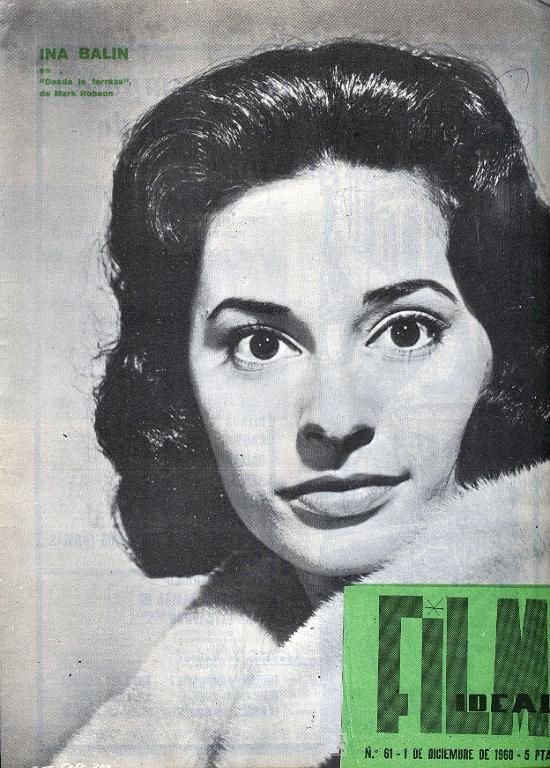 FILM IDEAL magazine side cover Issue 61 1 December 1960