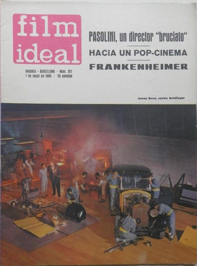FILM IDEAL magazine side cover Issue 167 1 May 1965