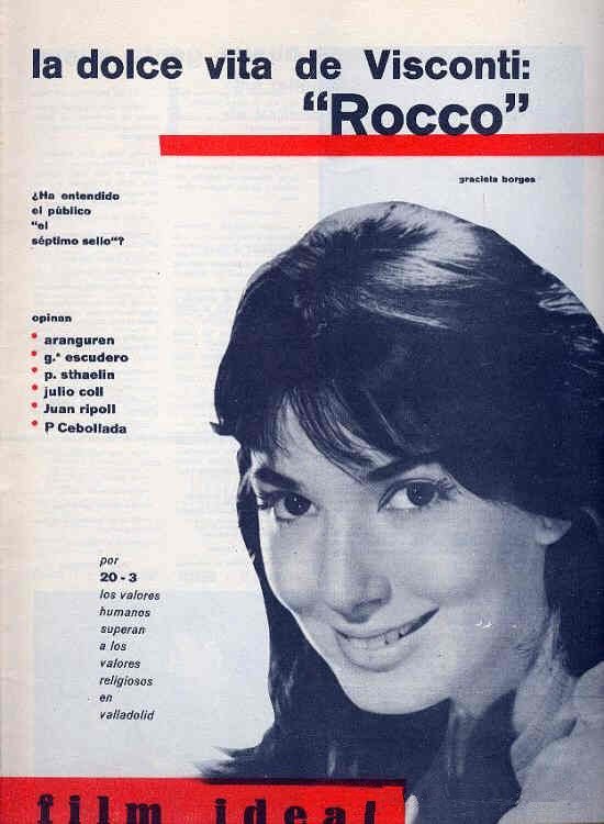 FILM IDEAL magazine side cover Issue 71 1 May 1961