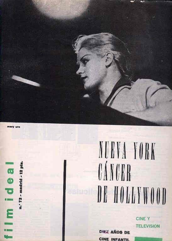 FILM IDEAL magazine side cover Issue 72 15 May 1961