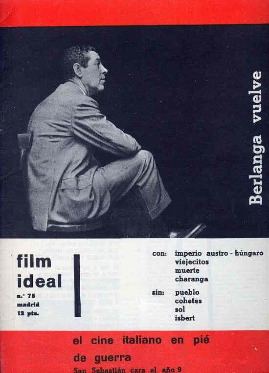 FILM IDEAL magazine side cover Issue 75 1 July 1961