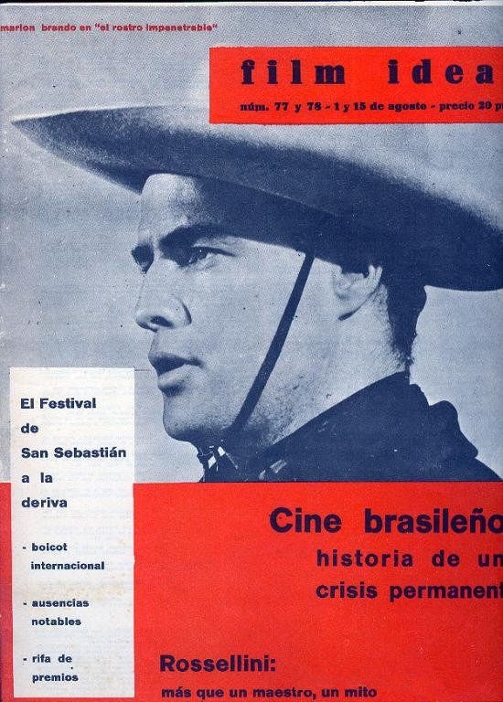 FILM IDEAL magazine side cover Issue 77/78 August 1961