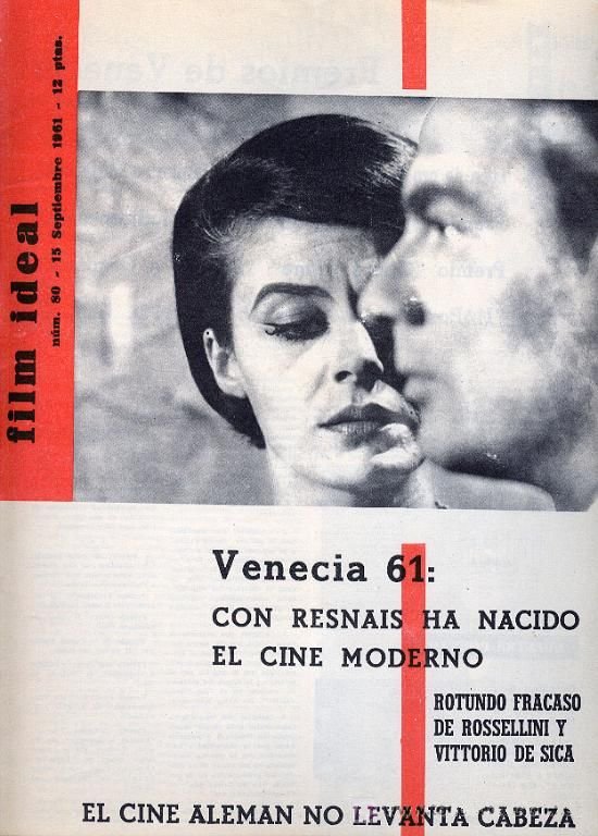 FILM IDEAL magazine side cover Issue 80 15 September 1961