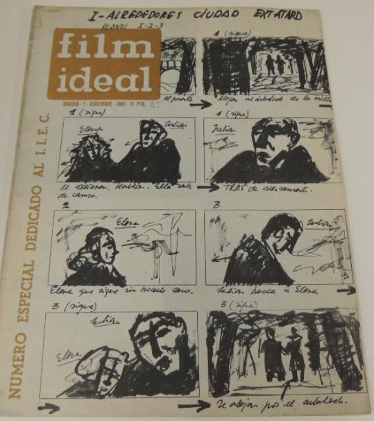FILM IDEAL magazine side cover Issue 85 1 December 1961