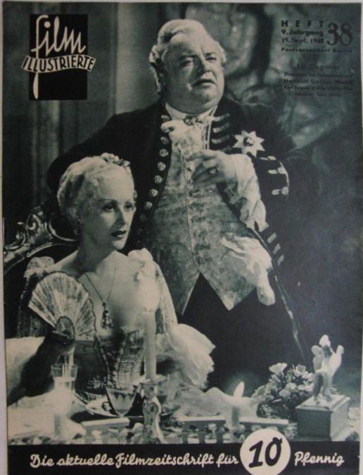 FILM ILLUSTRIERTE (1929-43) magazine side cover Issue 38  1940