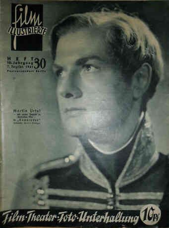 FILM ILLUSTRIERTE (1929-43) magazine side cover Issue 30 7 September 1941