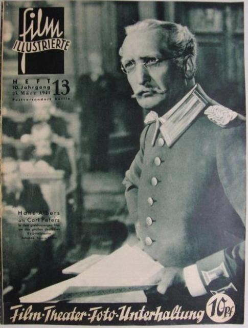 FILM ILLUSTRIERTE (1929-43) magazine side cover Issue 13 23 March 1941