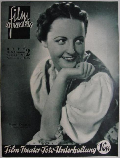 FILM ILLUSTRIERTE (1929-43) magazine side cover Issue 2  1941