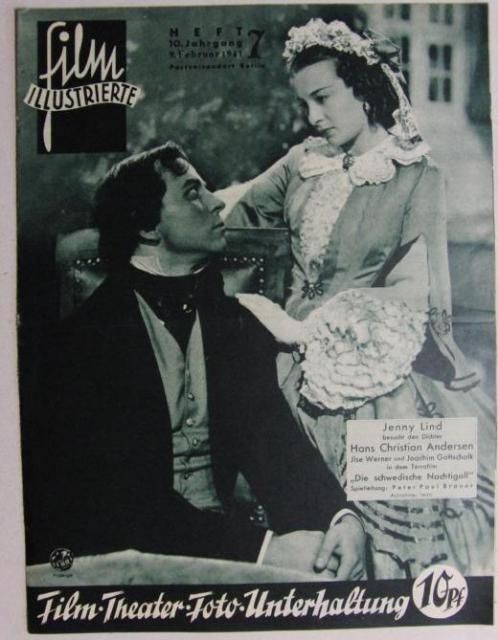 FILM ILLUSTRIERTE (1929-43) magazine side cover Issue 7  1941