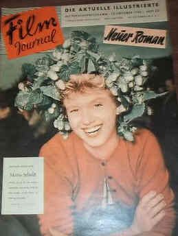 FILM JOURNAL (De) magazine side cover October 1956