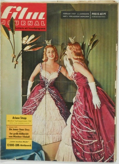 FILM JOURNAL (De) magazine side cover Issue 4 February 1957