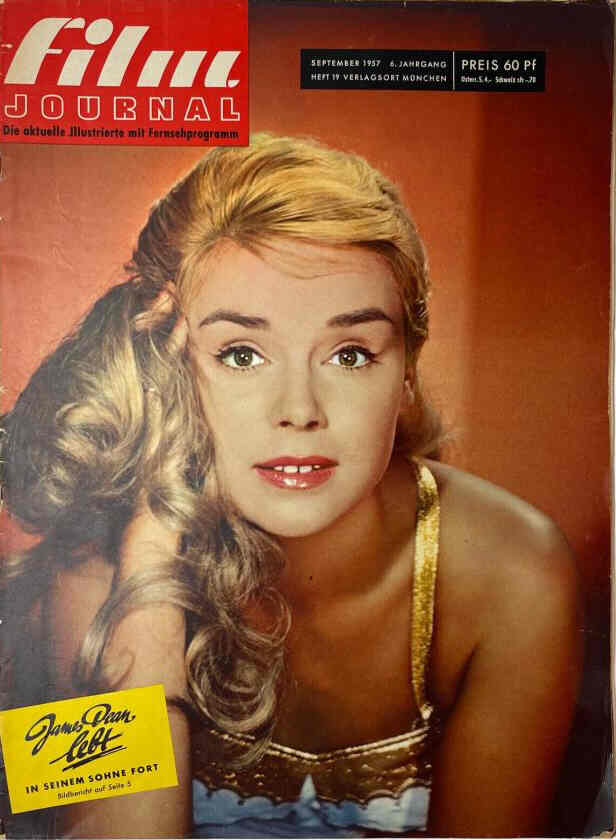 FILM JOURNAL (De) magazine side cover Issue 16  1957