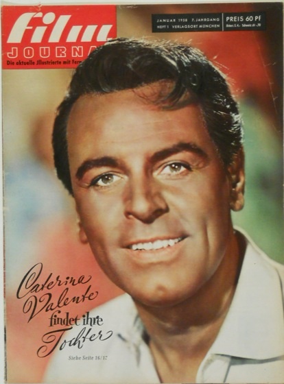 FILM JOURNAL (De) magazine side cover Issue 1 January 1958