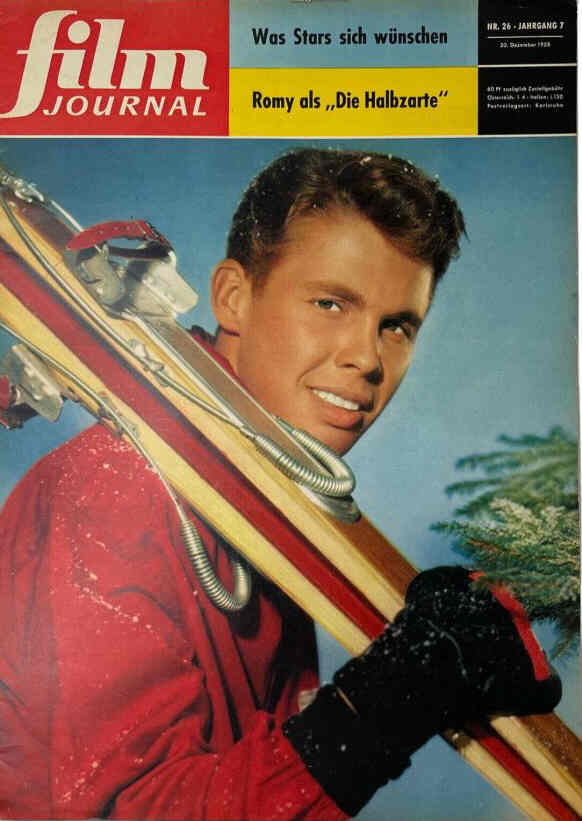 FILM JOURNAL (De) magazine side cover December 1958