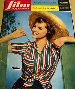 FILM JOURNAL (De) magazine side cover Issue 19 23 September 1958