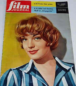 FILM JOURNAL (De) magazine side cover 23 February 1959