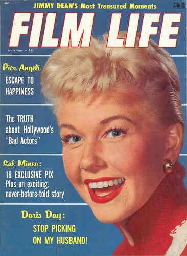 FILM LIFE magazine side cover November 1956