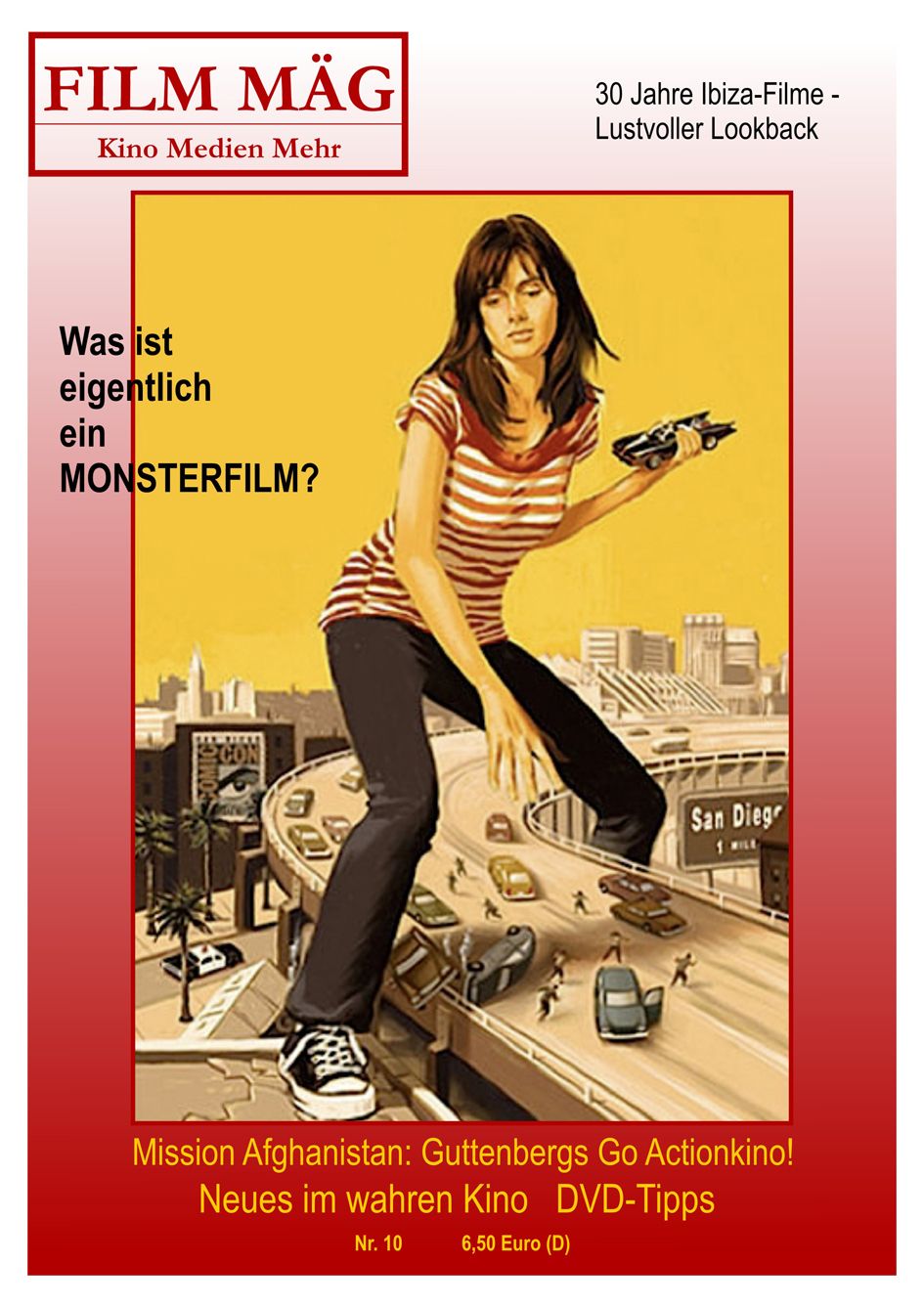 FILM MAEG magazine side cover Issue 10 January/February 2011