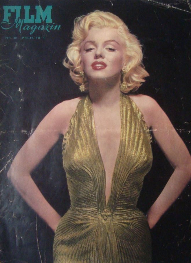 FILM MAGAZIN magazine side cover Issue 40 7 October 1953