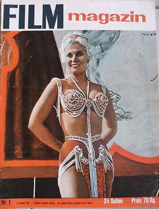 FILM MAGAZIN magazine side cover Issue 1 1 January 1958