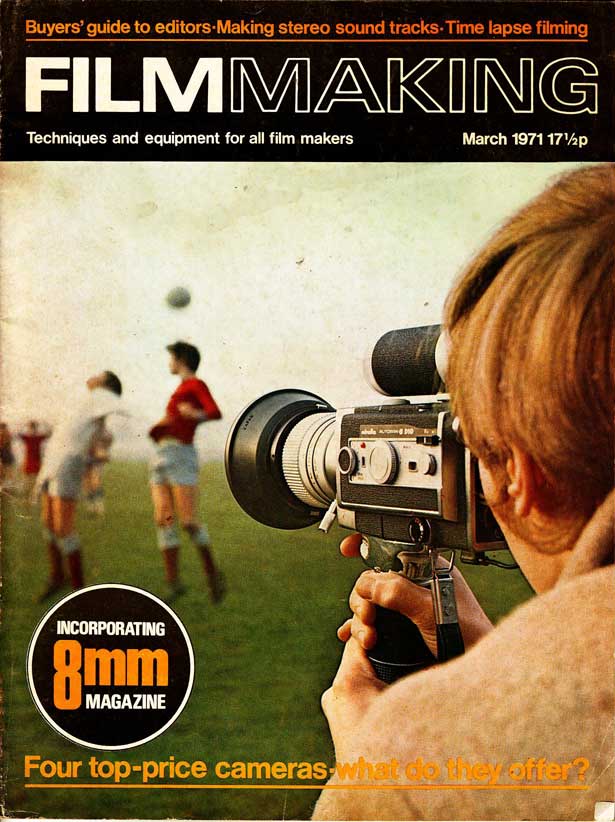 FILM MAKING magazine side cover Issue 7 March 1971