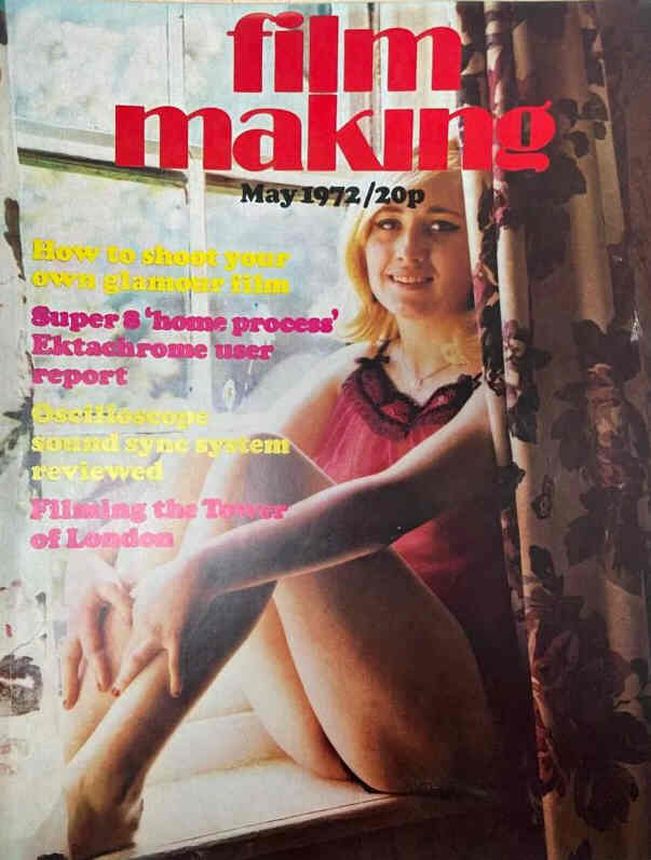 FILM MAKING magazine side cover Issue 21 May 1972