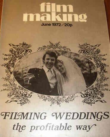 FILM MAKING magazine side cover Issue 22 June 1972