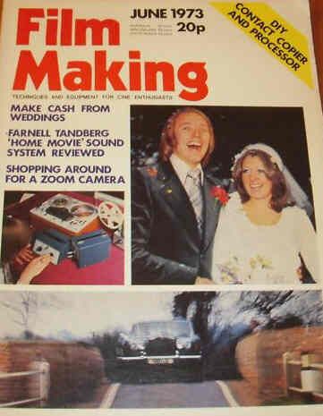 FILM MAKING magazine side cover Issue 34 June 1973