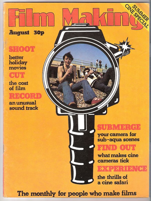 FILM MAKING magazine side cover Issue 72  Vol 14 # 5 August 1976